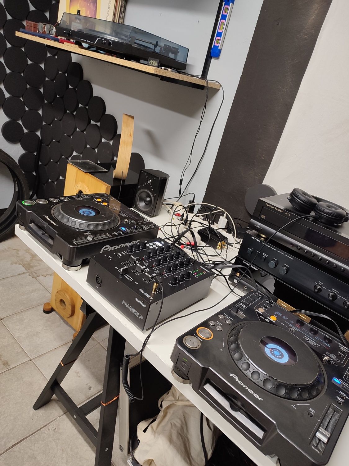 Pioneer cdj 1000 Mk 3 z mikserem Omnitronic ,cena za komplet