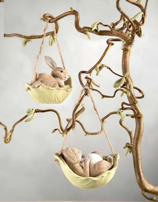 Zając zajączek w liściu kapusty 3 wzory Śliczny! 101952