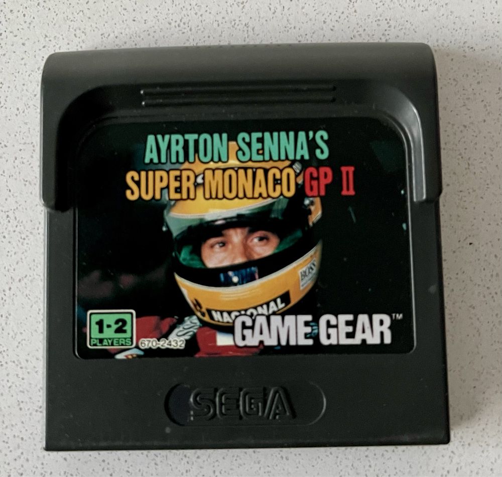 Ayrton Senna’s Super Monaco GP II - Game Gear Sega