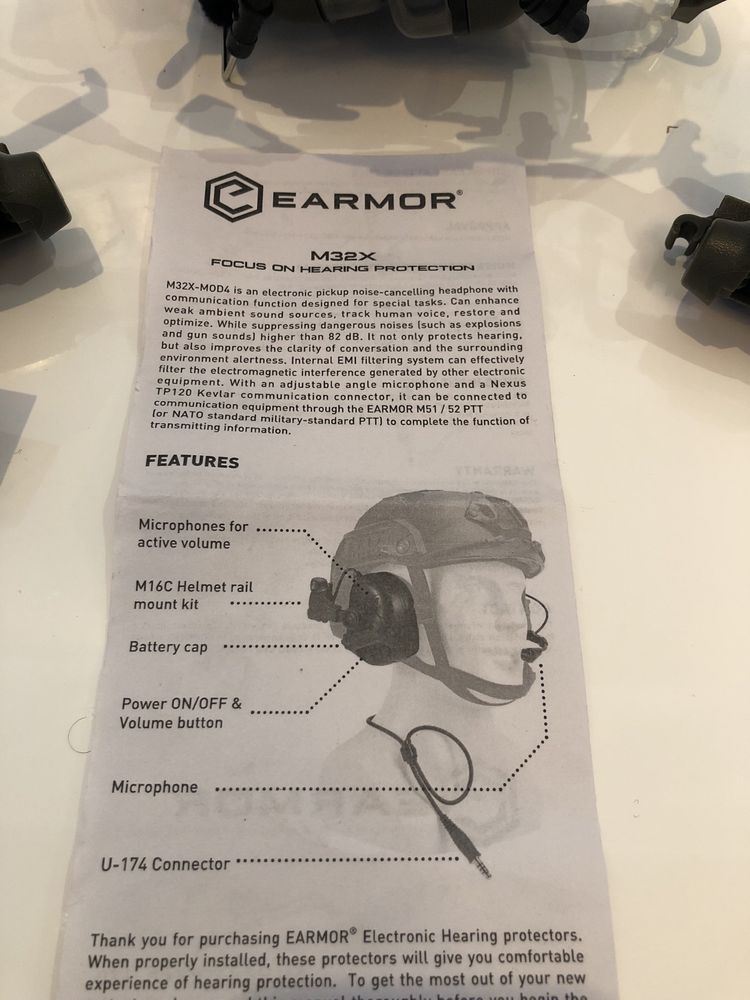 НОВИНКА !!! Навушники EARMOR M32(X)
