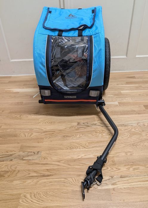 Hafenbande Przyczepka Rowerowa Cabby S dla psa 116x52x61cm do 20kg ZWR