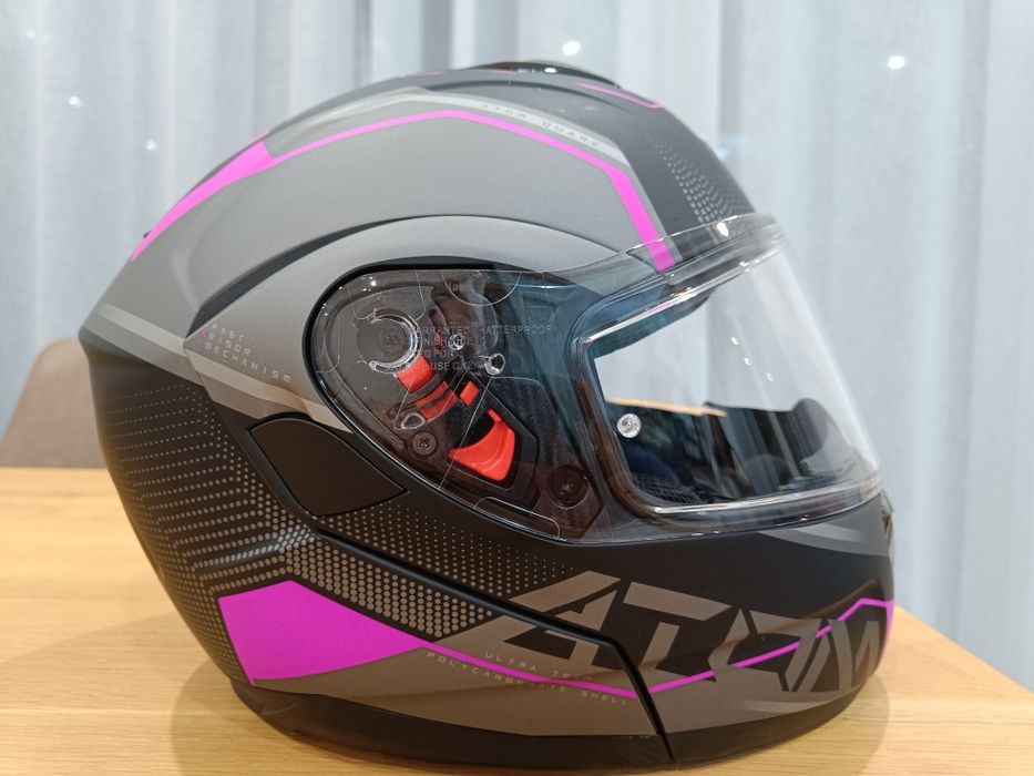 Capacete MT ATOM QUARK Matt Pink