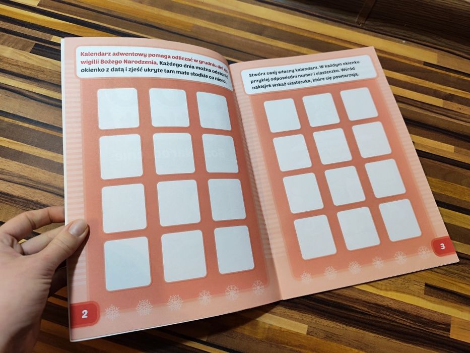 300 naklejek Boże Narodzenie książka z naklejkami świąteczna