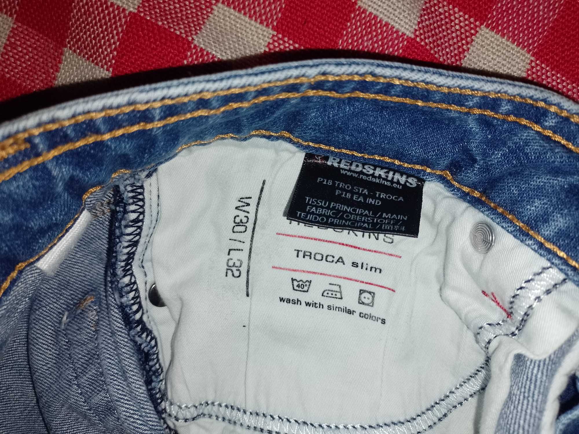 Spodnie męskie Redskins jeans W30 L32 S / M