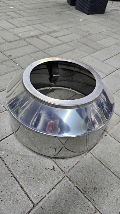 Stożek na komin, zakończenie komina, daszek, dyfuzor, systemowy, 180