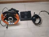 volante drift + fones com microfone incluído