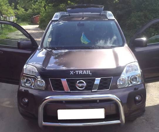 Дуга захисна кенгурин передний для Nissan X-Trail 07-14