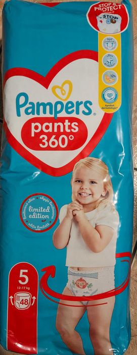 Pieluchy Pampers Pants rozmiar 5, 4x48 szt! NOWE!