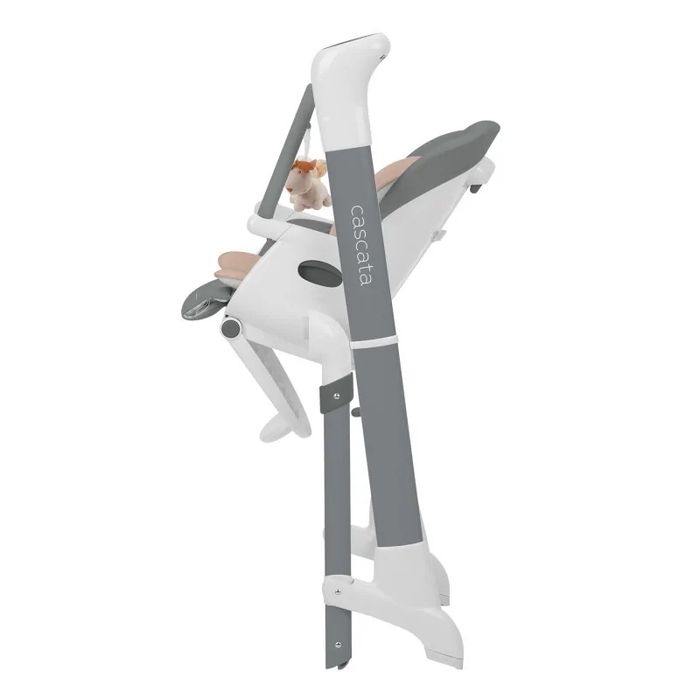 Carrello Cascata - krzesełko do karmienia, huśtawka | Space Grey