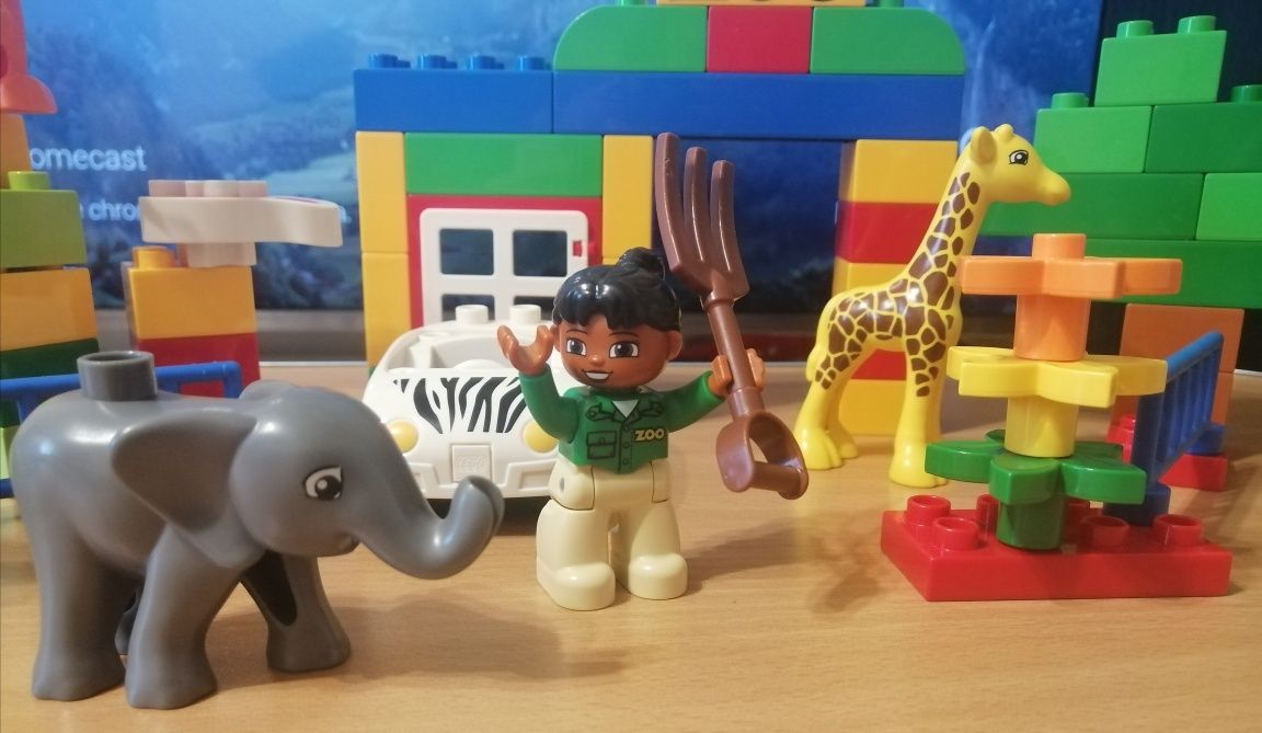 Лего дупло зоопарк Lego Duplo Zoo 6136 конструктор