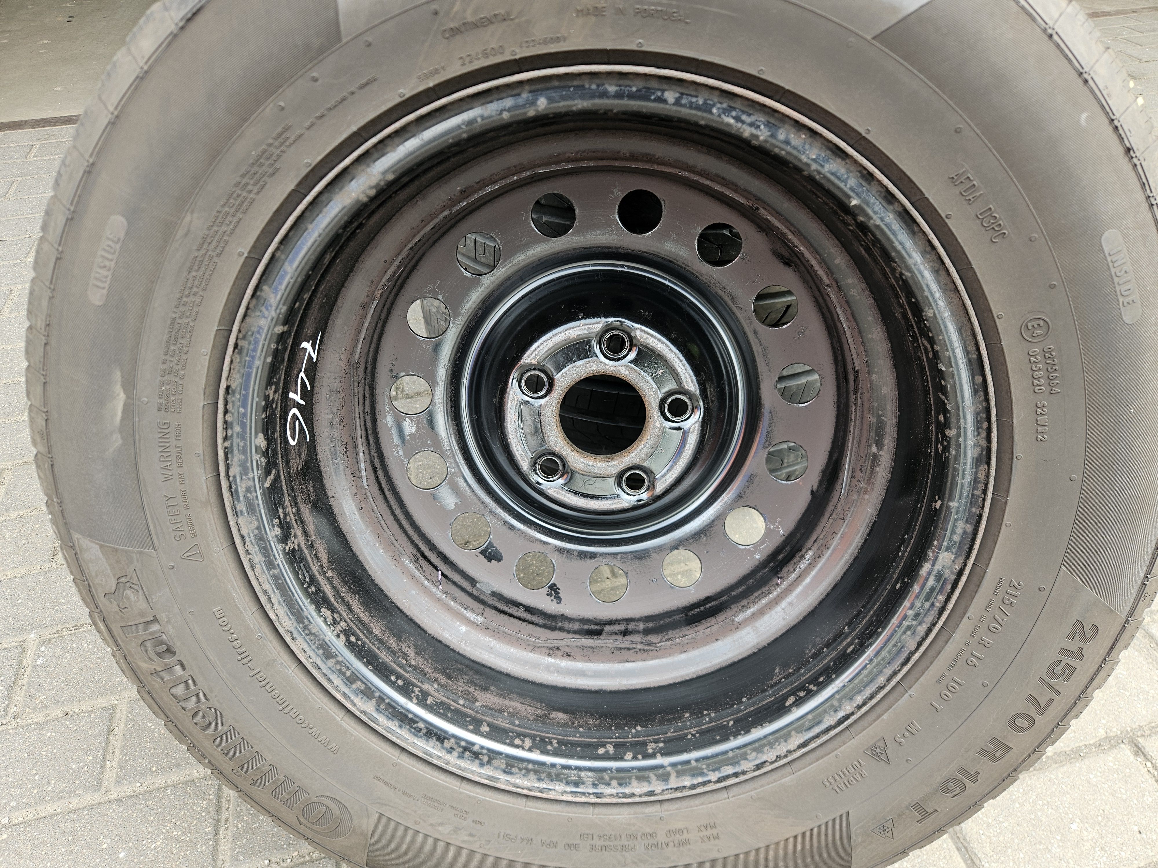 4x Felgi stalowe 6.5 x 16 5x114,3 ET45 Hyundai / Kia [746]