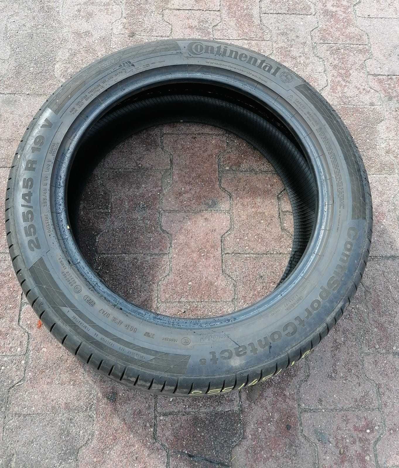 Opony 2x 255/45 R19 Continental ContiSportContact 5