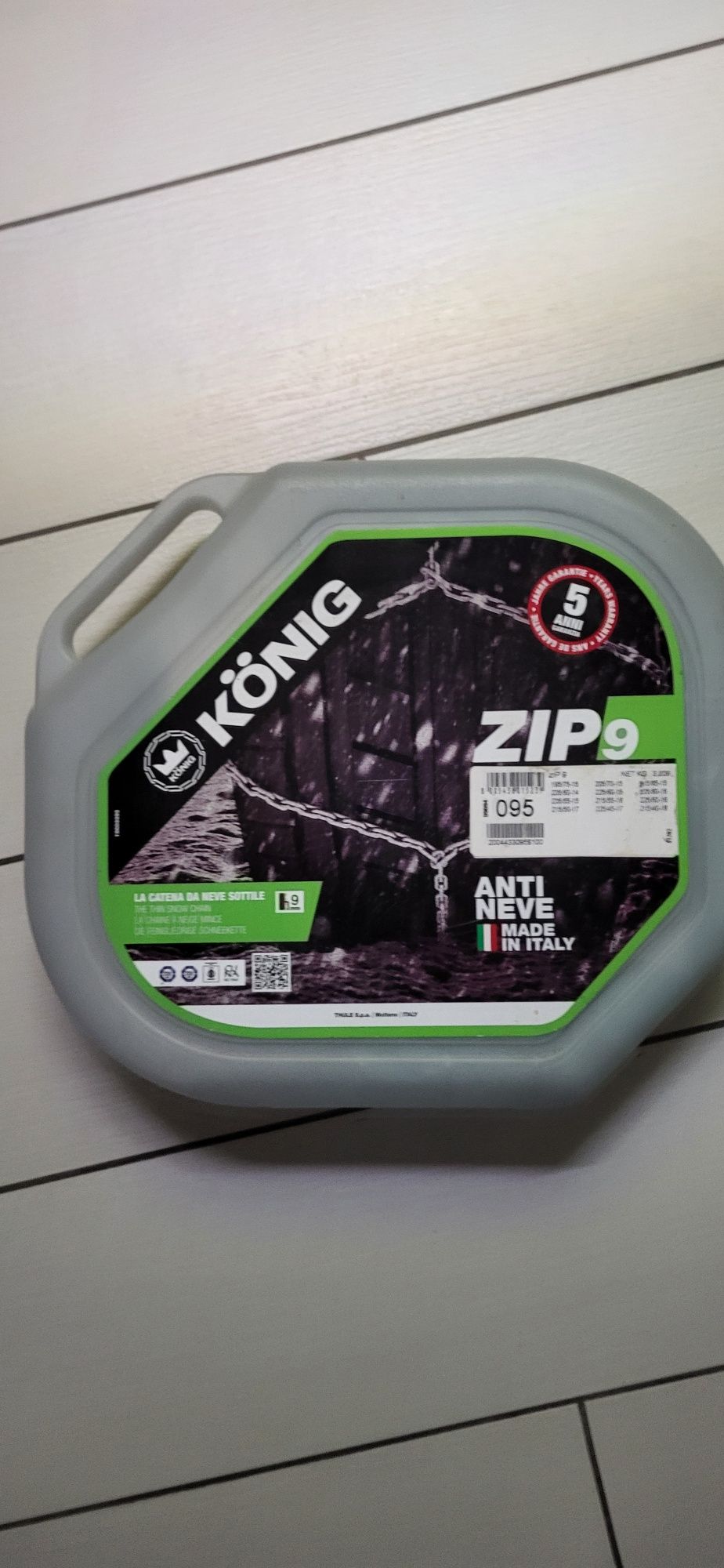 Łancuchy śniegowe KONIG Zip 9 095