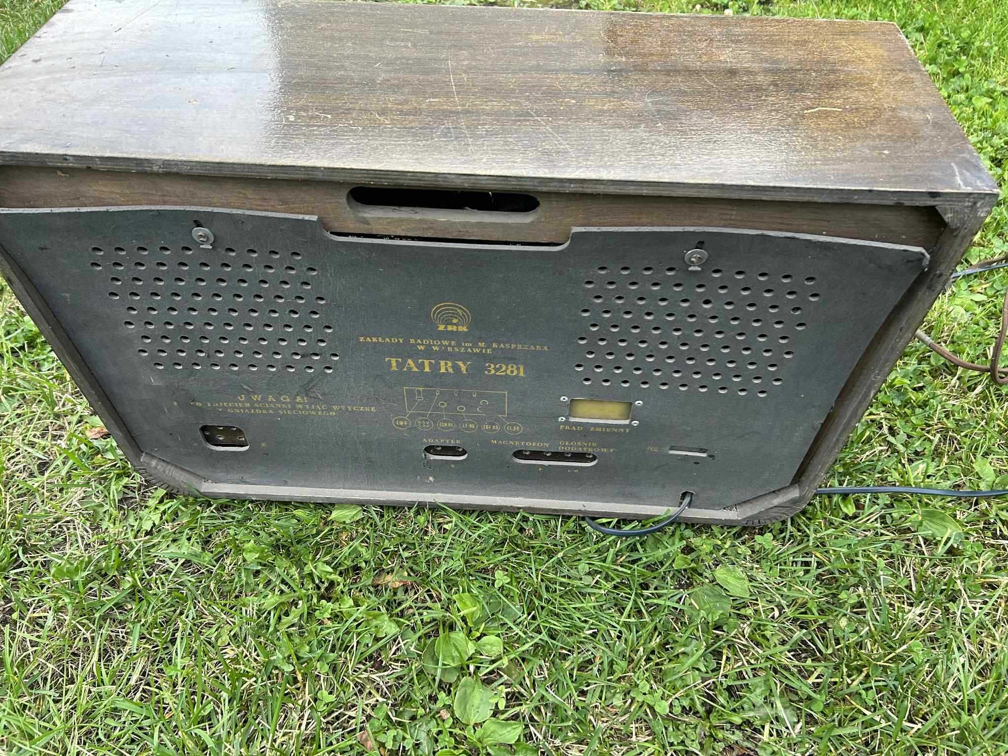 Radio Antyk Zabytek Powojenne Loewe Opta Tatry Podhale Beethoven