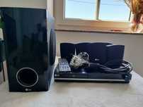 Kino domowe LG HT353SD-D0 + 5 głośników  + subwoofer + pilot