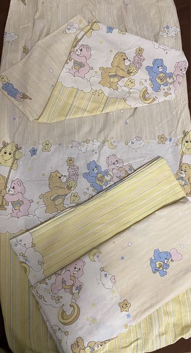 Дитяча постіль, наволочка, підковдра, простирадло