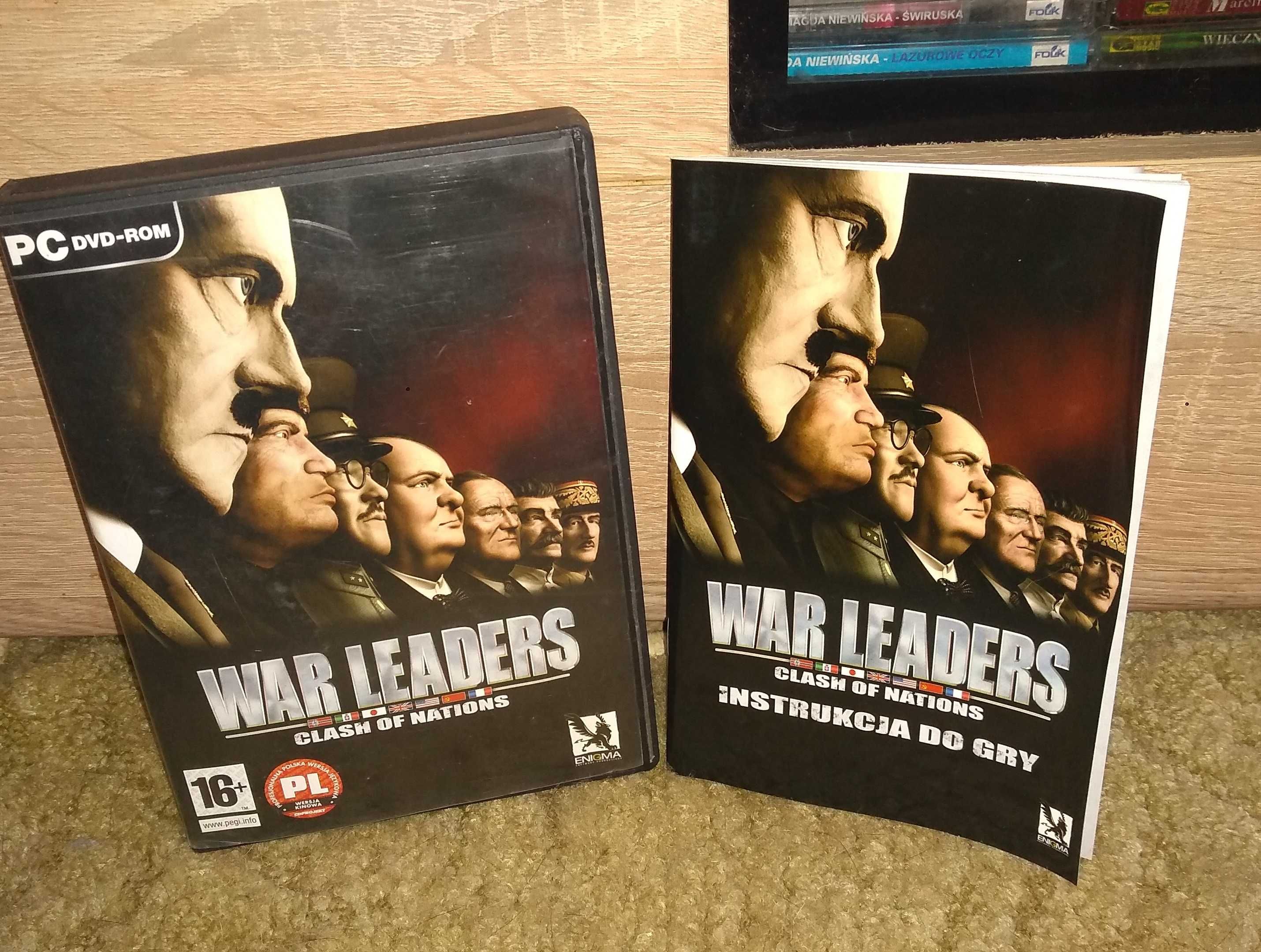 War Leaders Clash Of Nations / PC /PL / DB/