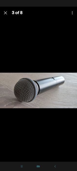 Радіосистема Shure blx24/beta 58 s8