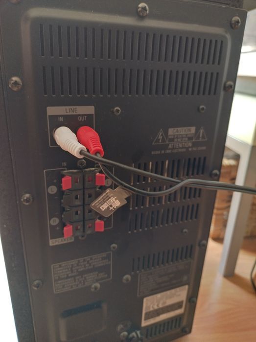 Sony subwoofer activo SA W305 excelente estado.