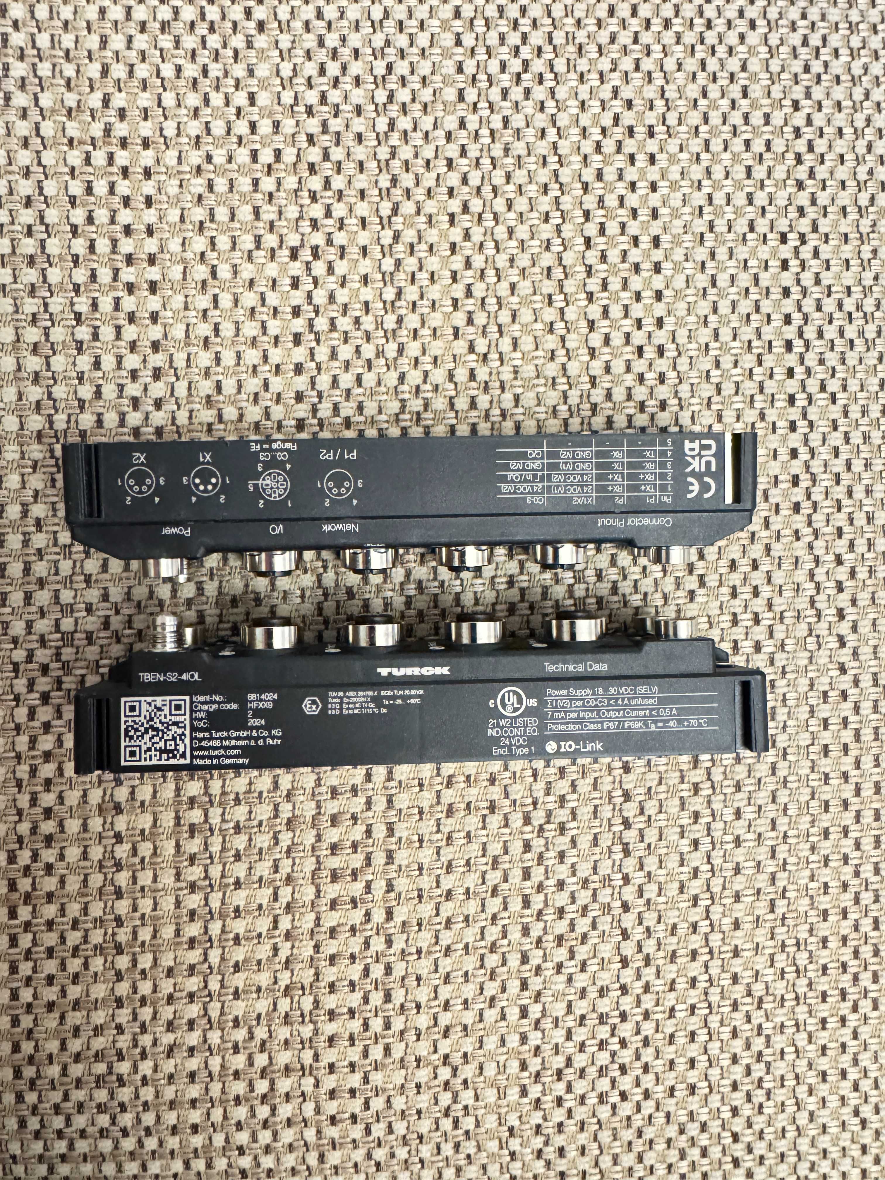 2x Moduł Turck TBEN-S2-4IOL