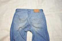 DIESEL 94cm 36/36 męskie spodnie jeansowe straight s6v