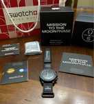 Swatch x Omega Bioceramic Moonswatch Mission To Moonphase Snoopy