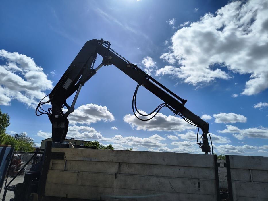 Żuraw HDS Atlas, chwytak do palet