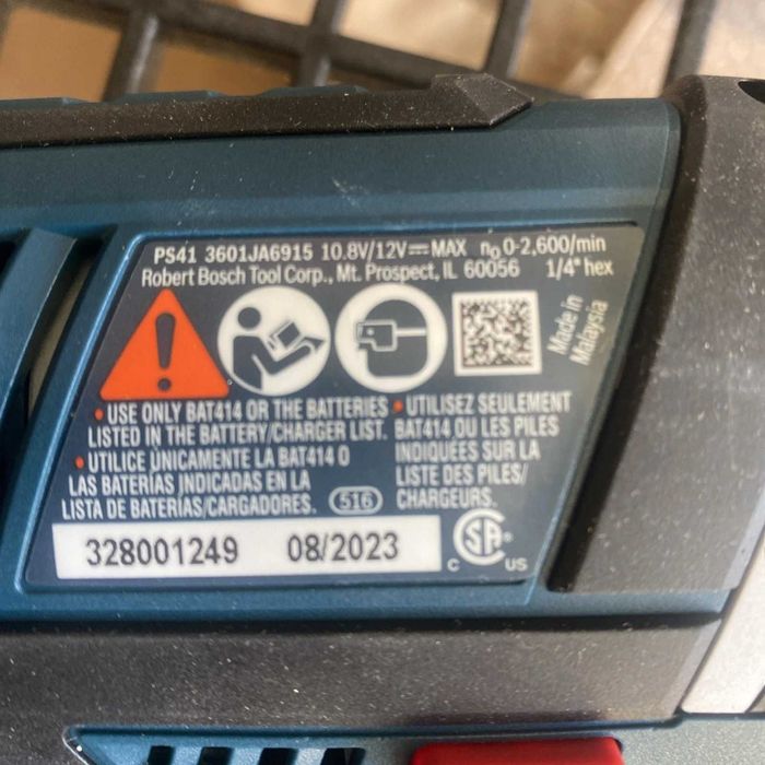 Bosch Impact PS41 12V шурупокрут гайковерт дрель імпакт