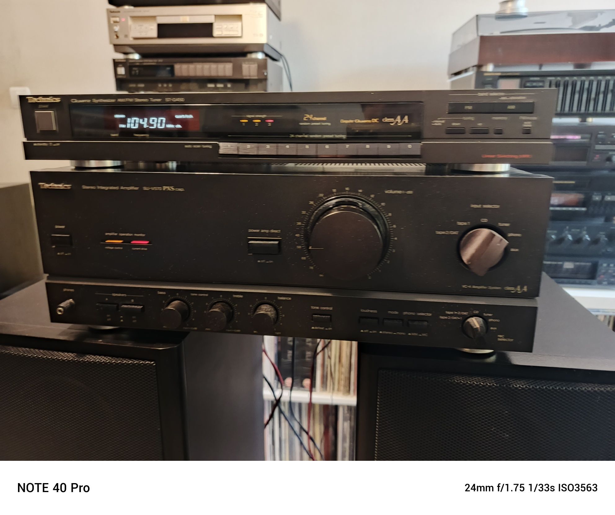 Technics wzmacniacz.