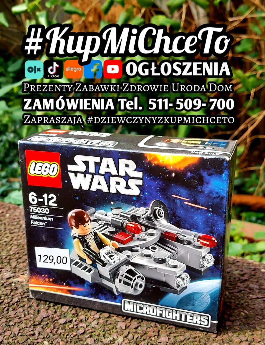 Nowe LEGO Star Wars Millennium Falcon 75030 stare unikat #KupMiChceTo