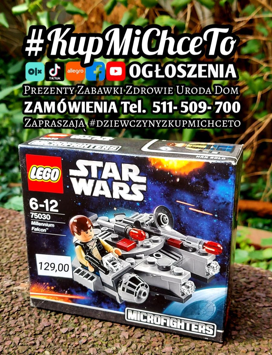 Nowe LEGO 2014 Star Wars Millennium Falcon 75030 unikat #KupMiChceTo