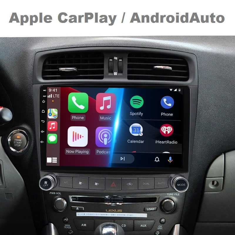 Lexus IS250 Nawigacja Android CarPlay/AA 4G Qled LTE