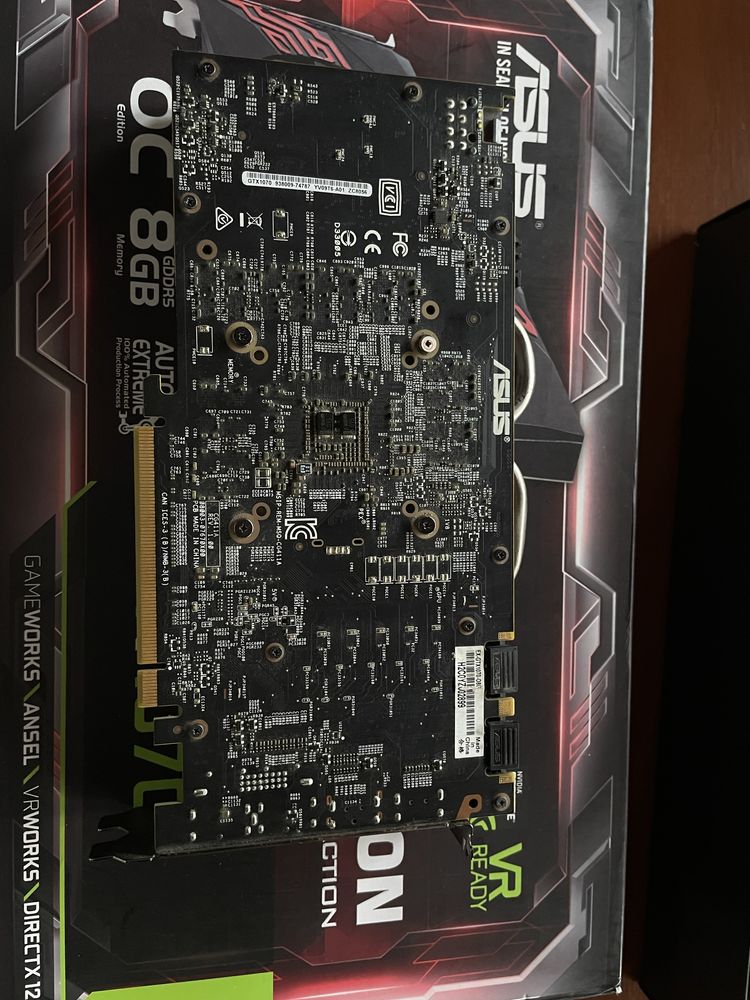 Placa Grafica Nvidia GTX 1070 8GB Asus
