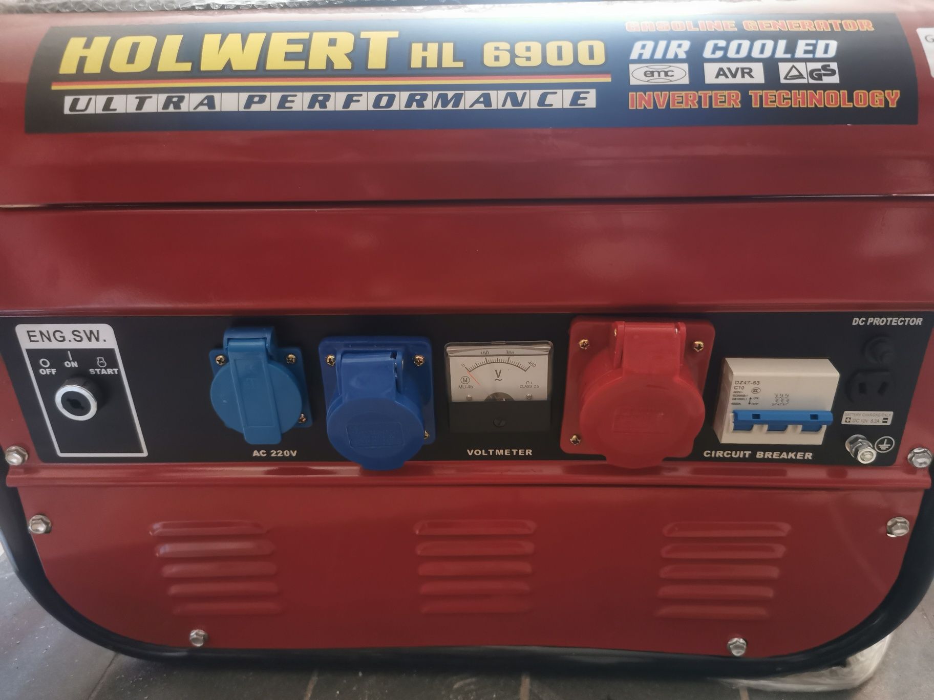 Agregat prądotwórczy Holwert Hl 6900 siła