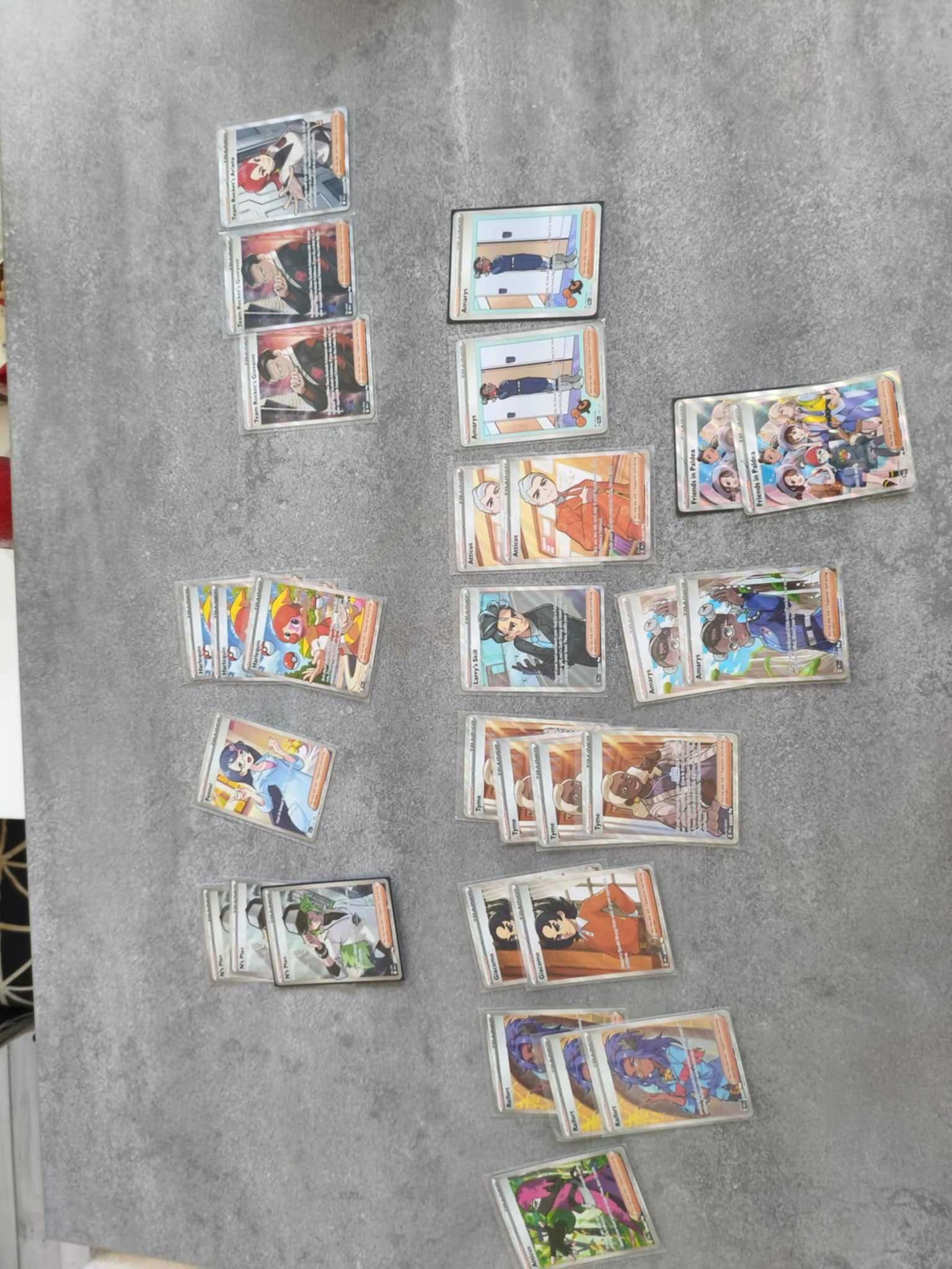 Karty pokemon bulk i inne
