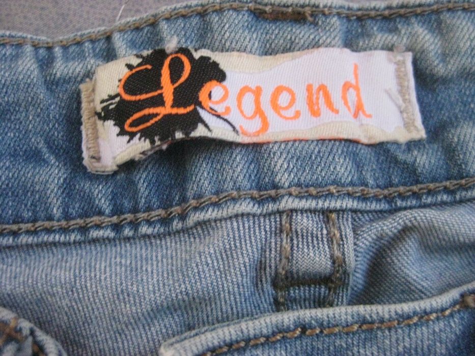 Платье + джинсовые фирменные шорты "Legend" девочке 11-13 лет