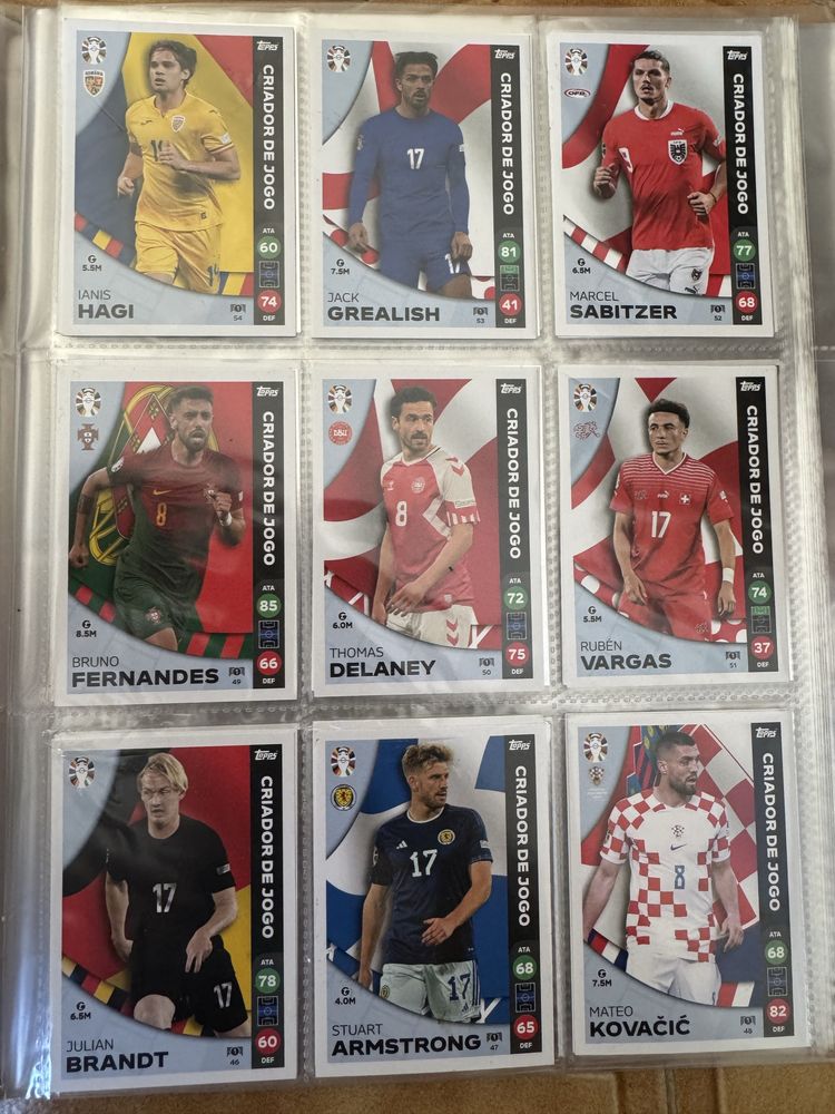 Colecao completa topps lidl