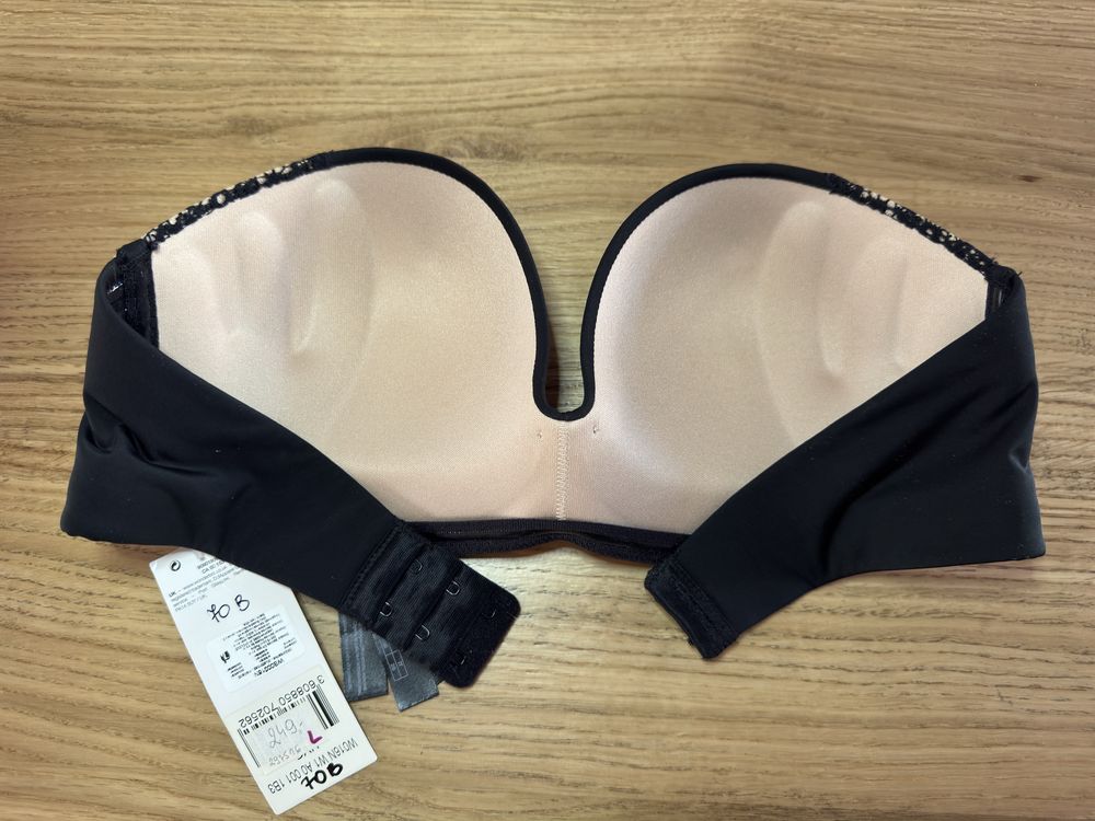 Biustonosz nowy 70B strapless brytyjskiej firmy Wonderbra