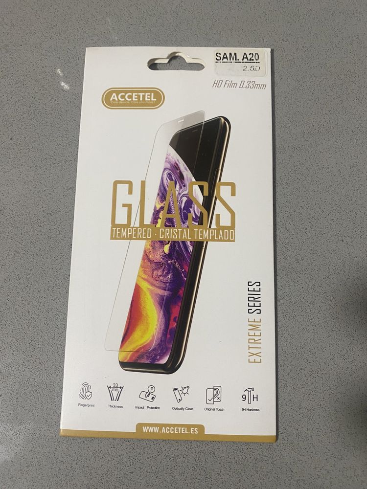 Pelicula  vidro SAMSUNG A20 A30 J3 Note 10 A20s