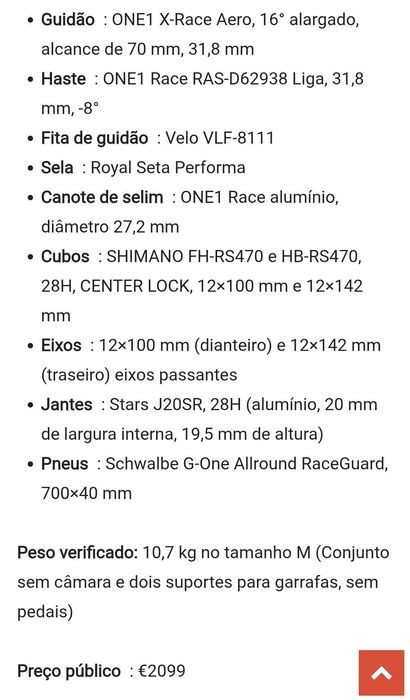 Bicicleta Gravel