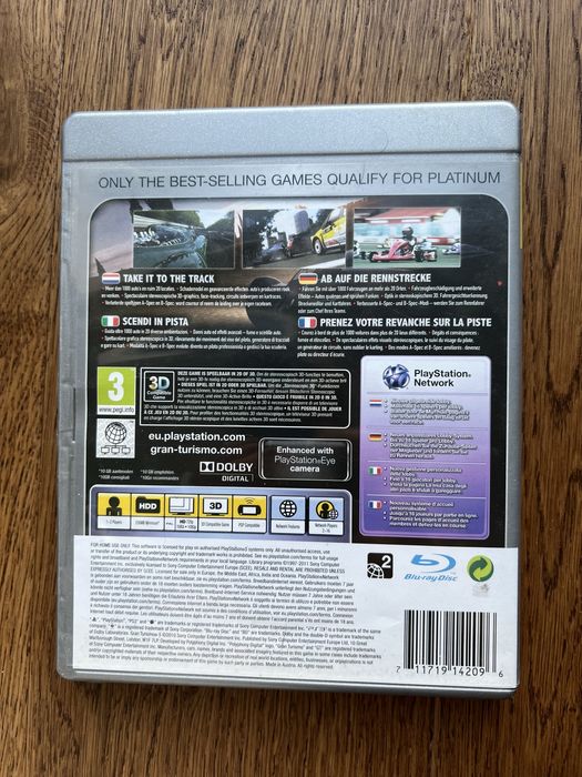 Gra PlayStation 3 Gran Turismo 5 GT