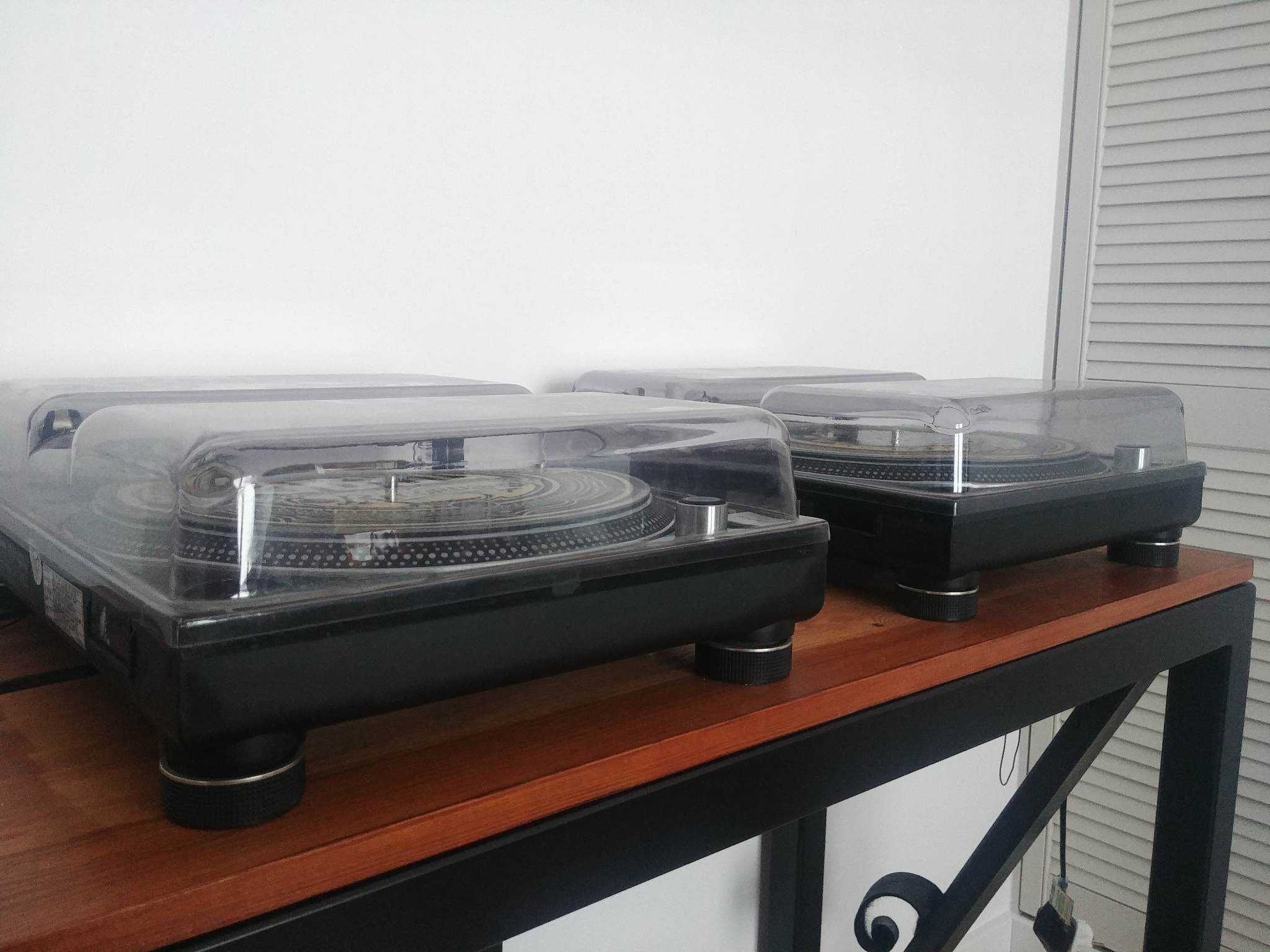 2 Gramofony Technics SL-1210M5G i mikser Rane TTM57 mk II