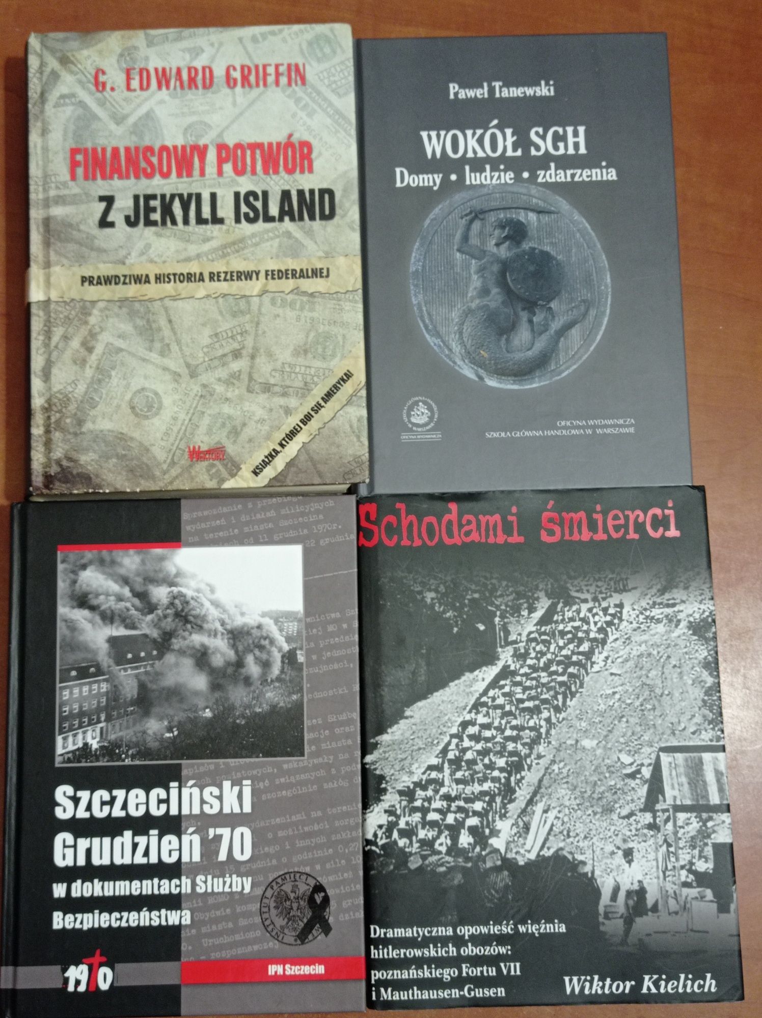 3 książki Schodami śmierci Mauthausen-Guben Szczeciński grudzień