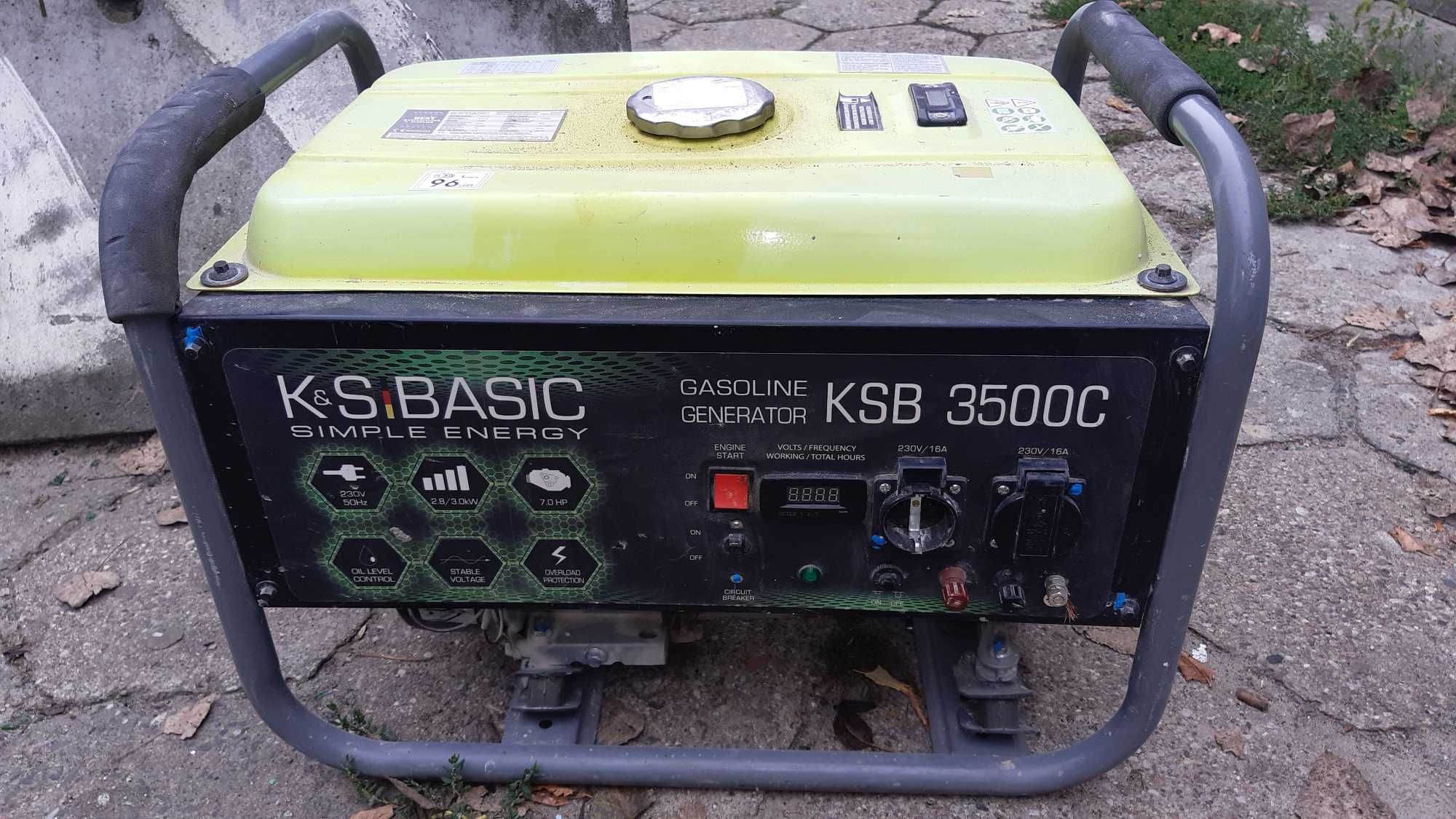 Agregat prądotwórczy Könner & Söhnen KSB 3500C - benzynowy