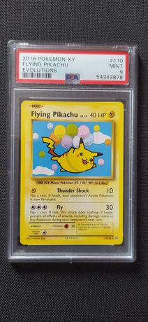 Karty Pokémon - Flying Pikachu PSA 9