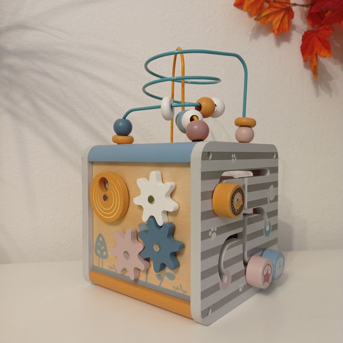 Kostka manipulacyjna Viga 5 w 1 super stan