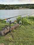 Zestaw karpiowy Komodo 3.6m z Rod Pod, gotowy zestaw wędkarski