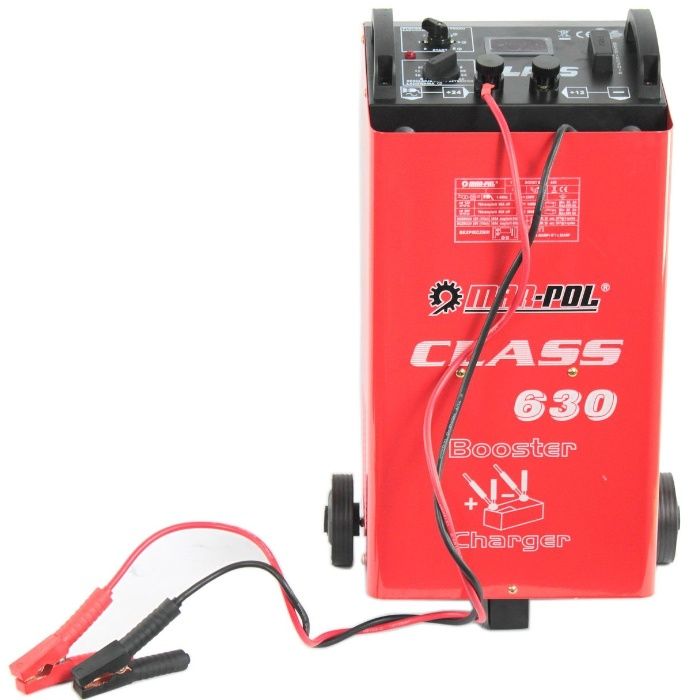 Prostownik Ładowarka Z Rozruchem LCD 600a 12V 24V