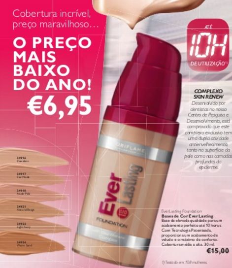 Base Oriflame - Super Preço