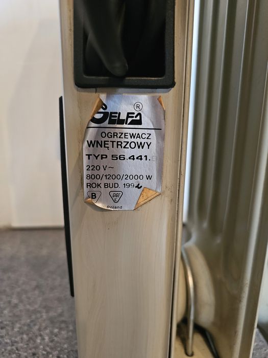 Grzejnik olejowy grzejnik wnętrzowy prl grzejnik rzeberkowy selfe